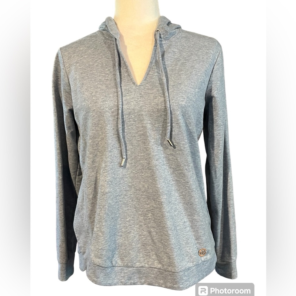 Michael Kors Gray Hooded Sweatshirt